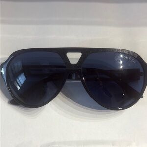 Tom Ford Black Aviator Sunglasses